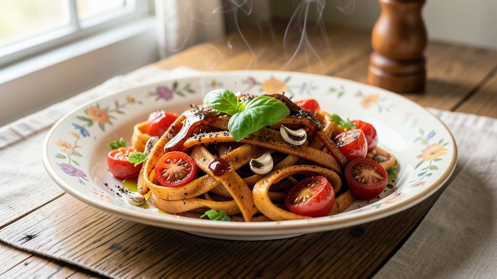 Sweet Potato Fettuccine Recipe: Roasted Sweetness With Nutty, Silky Noodles