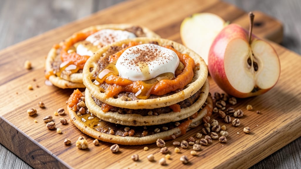 Sweet Potato Blini Recipe: Stacked Crispy Edges and Spiced Sweetness