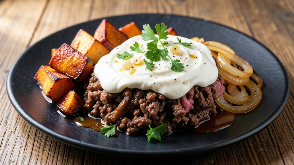 Viral Ground Beef Sweet Potato Cottage Cheese Recipe: Savory-Sweet One-Pan Meal