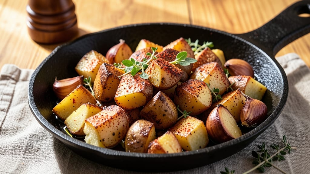 Arab Potato Recipe: Smoky Paprika and Garlic Roasted Perfection