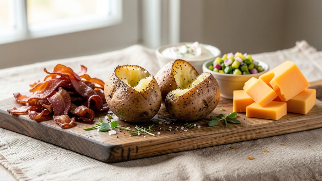 Baked Potato Bar Recipe Ideas: Customizable Toppings for Crowd-Pleasing Feasts