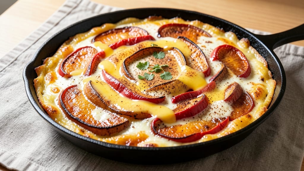 Sweet Potato Frittata Recipe: Oven-Baked Crunch Meets Creamy Spice Harmony