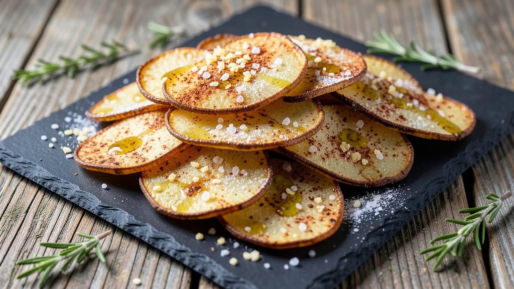 Baked Potato Chips Recipe Healthy: Air-Crisped Without the Guilt