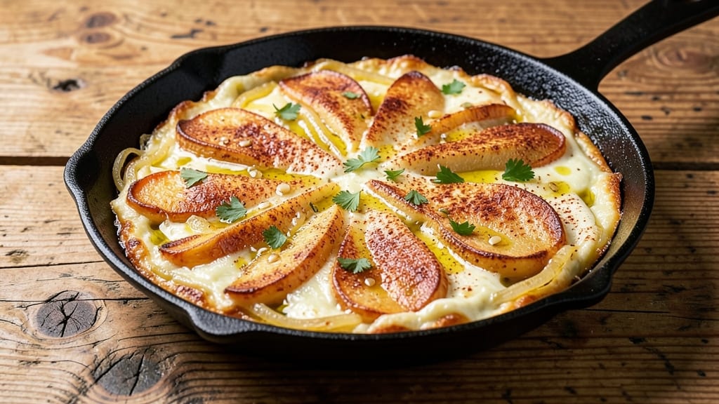 Spanish Egg and Potato Frittata Recipe: Crispy Edges and Fluffy Centers in One Pan