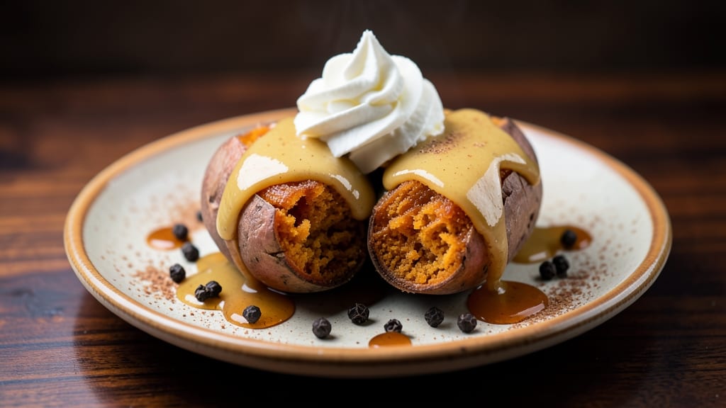 Special Sweet Potato Recipe: Caramelized Crunch Over Creamy Cinnamon Mashed Bliss