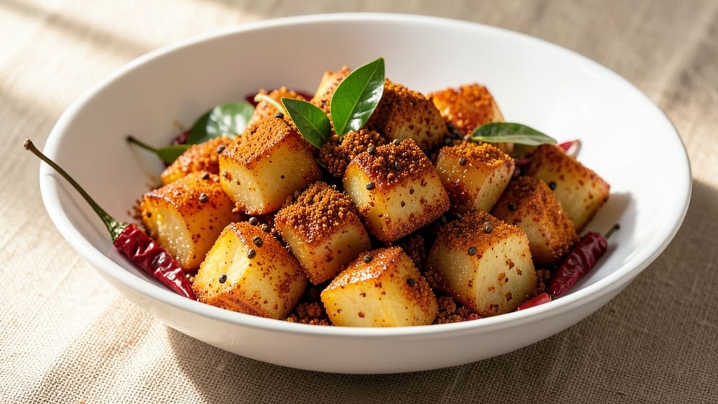 Achari Potato Recipe: Spiced South Indian Crunch in One Pan