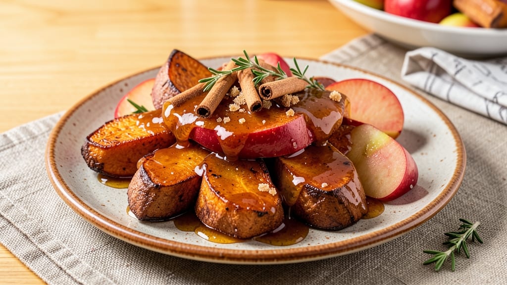 Sweet Potato Apple Brown Sugar Recipe: Caramelized Trio with Warm Spice Harmony