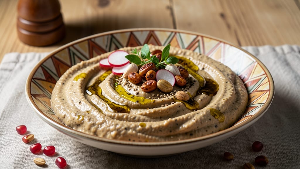 Sweet Potato Chickpea Hummus Recipe: Roasted Sweetness Meets Creamy Crunch