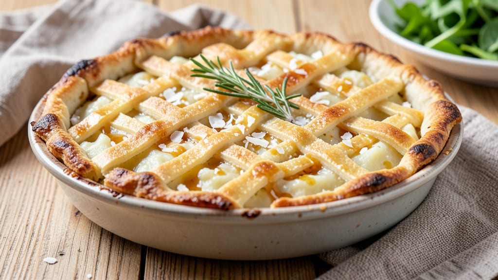 Vegan Potato Pie Recipe: Flaky Crust Meets Spiced Custard Bliss