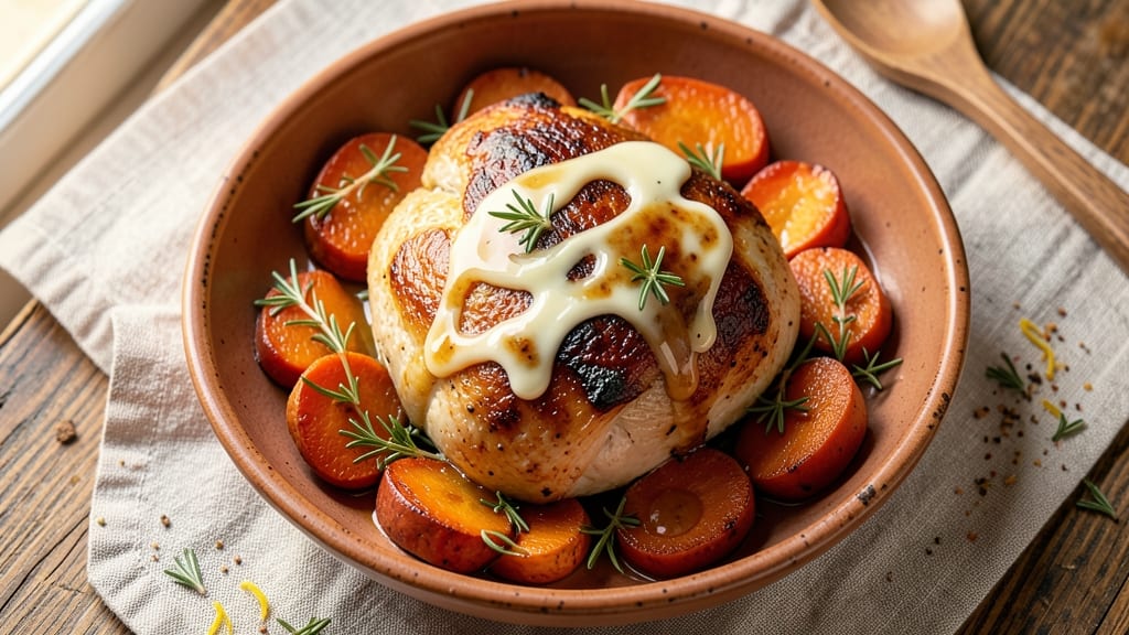 Turkey Breast and Sweet Potato Recipe: Herb-Roasted Harmony with Caramelized Edges