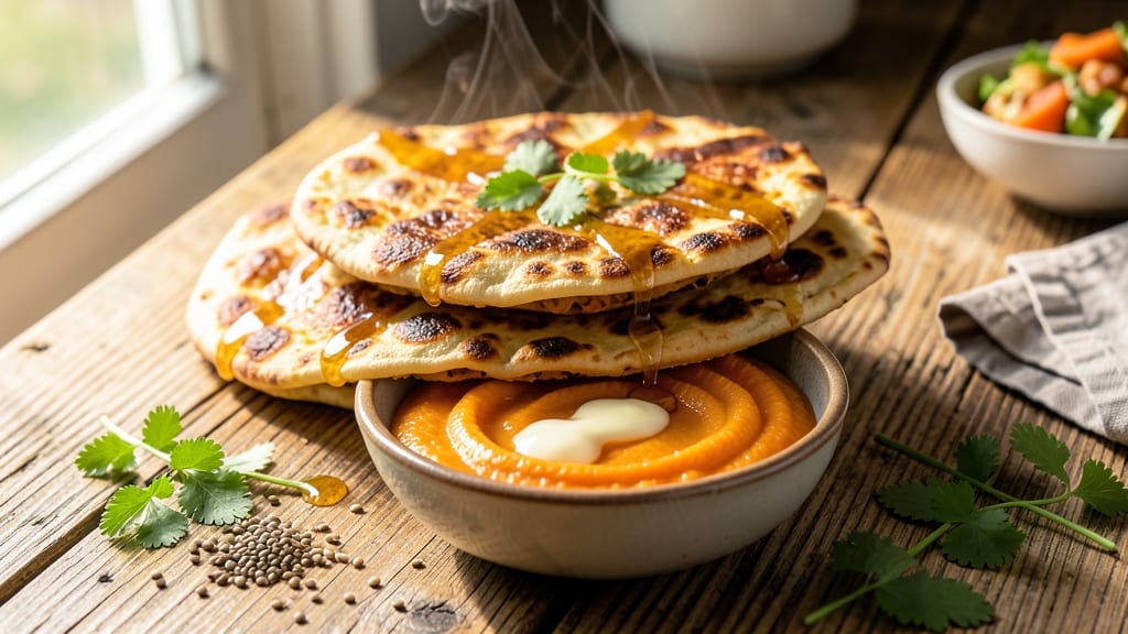 Sweet Potato Naan Recipe: Caramelized Sweetness Meets Flaky Bread Magic