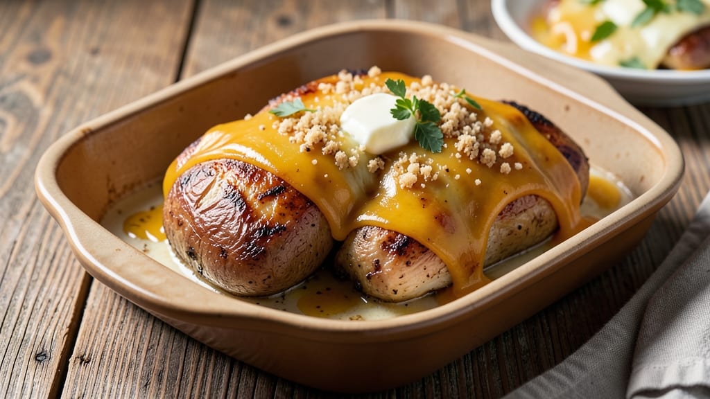 Baked Potato Chicken Cheese Recipe: One-Pan Loaded Bites With Golden Crisp