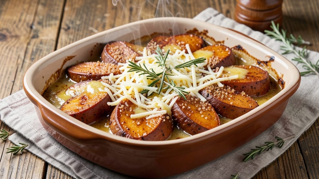 Sweet Potato Cassrole Recipe: Caramelized Top and Creamy Center Magic