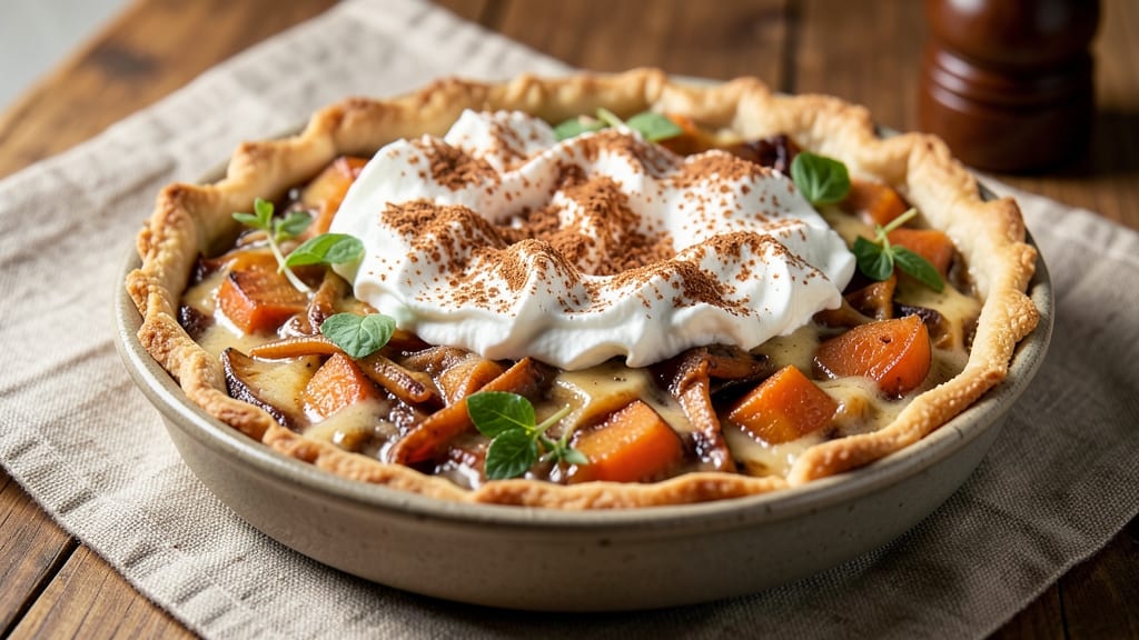Vegan Sweet Potato Coconut Milk Pie Recipe: Spiced Crust and Creamy Nutmeg Bliss