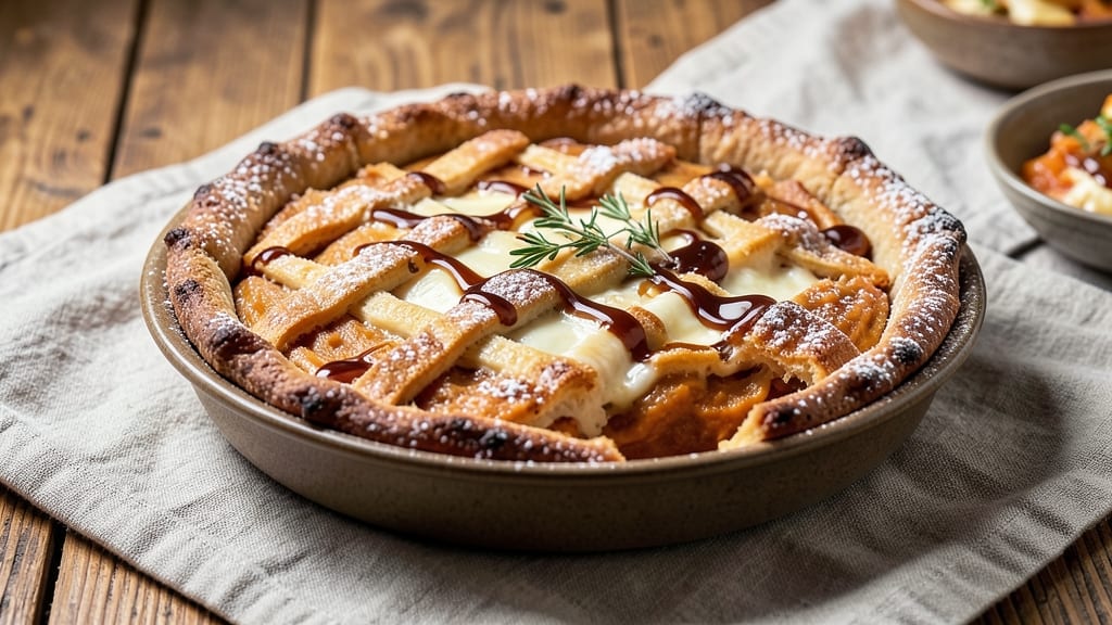 Vanilla Bourbon Sweet Potato Pie Recipe: Spiced Whiskey Depth With Crispy Lattice Top