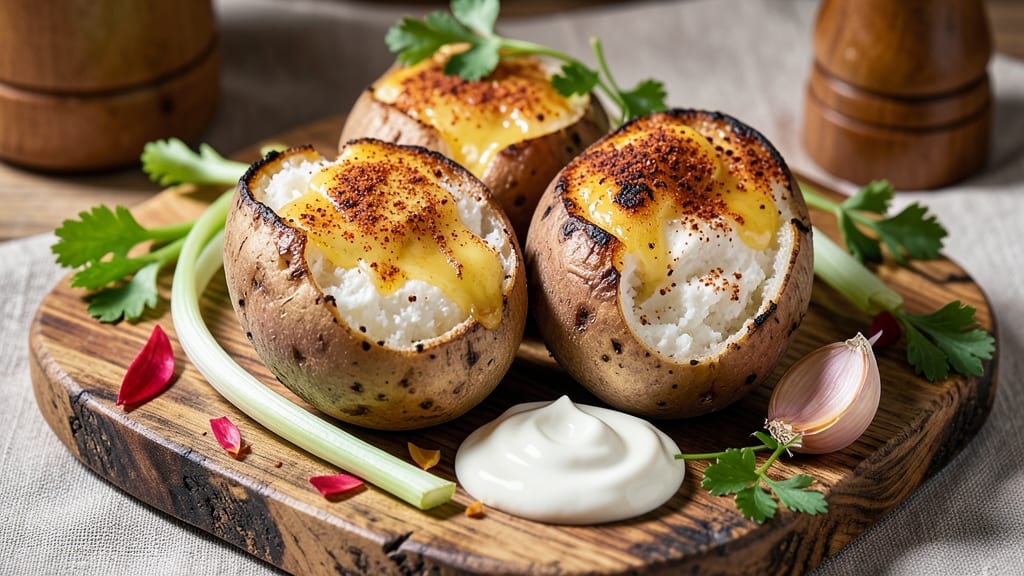 Best Baked Potato Recipe Reddit: Celery Crown Crunch Over Smoky Paprika Cream