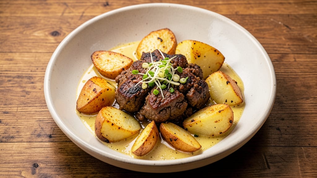 Beef Giniling With Potato Recipe: Savory Stew Simmered in Coconut Milk Magic
