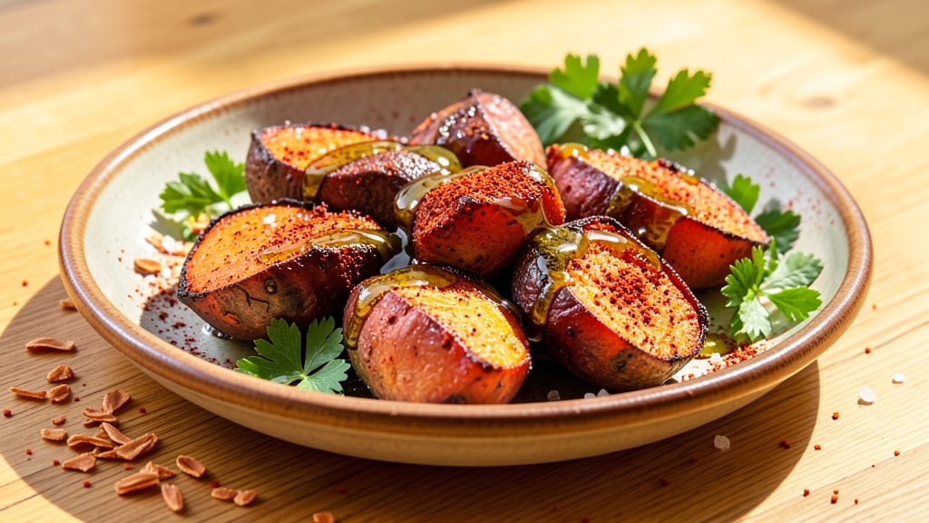 World's Best Sweet Potato Recipe: Caramelized Crunch Over Smoky Spice Bliss