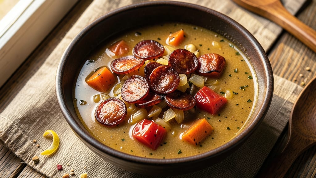 Sweet Potato and Chorizo Soup Recipe: Smoky-Spiced Comfort in One Pot