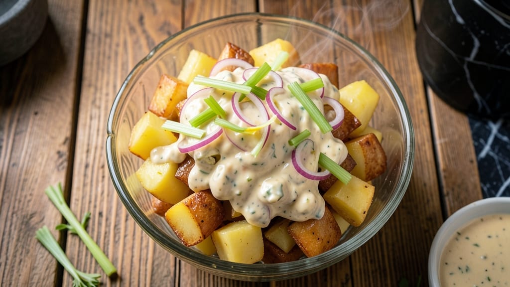 Amish Style Potato Salad Recipe: Homestyle Creaminess With Celery Crunch