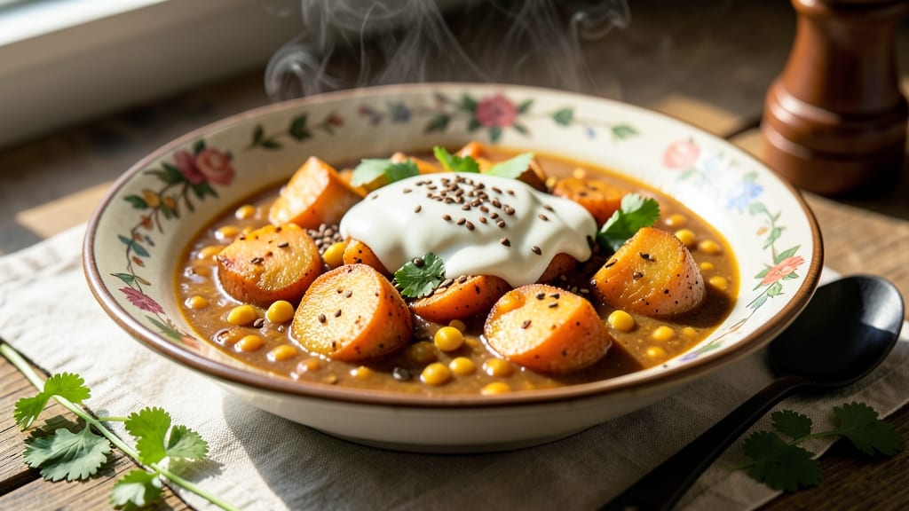 Sweet Potato Dahl Recipe: Spiced Roasted Sweetness With Earthy Depth