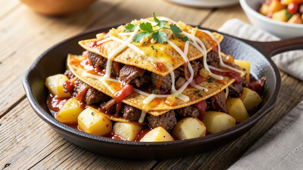 Beef and Potato Enchilada Recipe: Smoky Tortilla-Wrapped Comfort