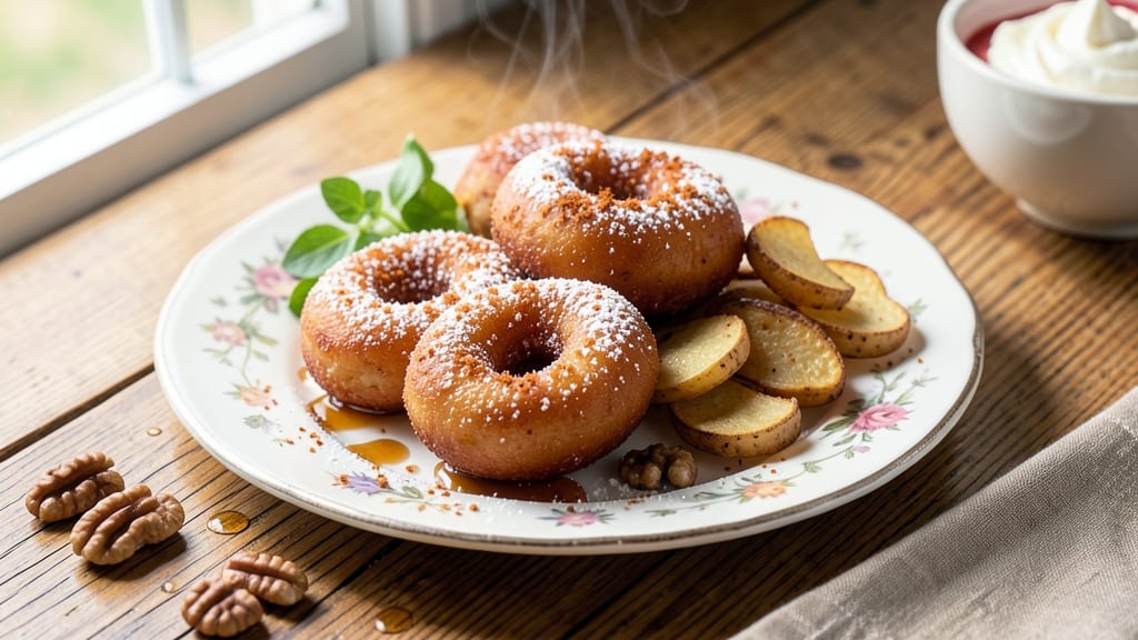 Amish Potato Donuts Recipe: Golden Fried Rings With Crunchy Celery Crown