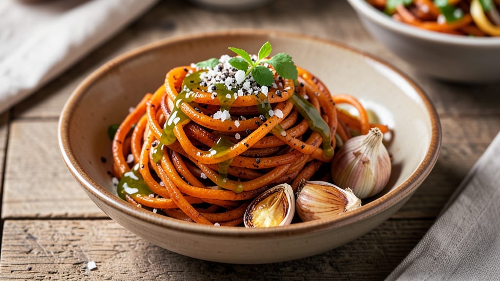 Spiralized Sweet Potato Noodles Recipe: Silky Threads with Caramelized Sweetness