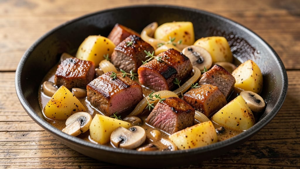 Beef Mushroom Potato Recipe: Hearty One-Pot with Umami Depth