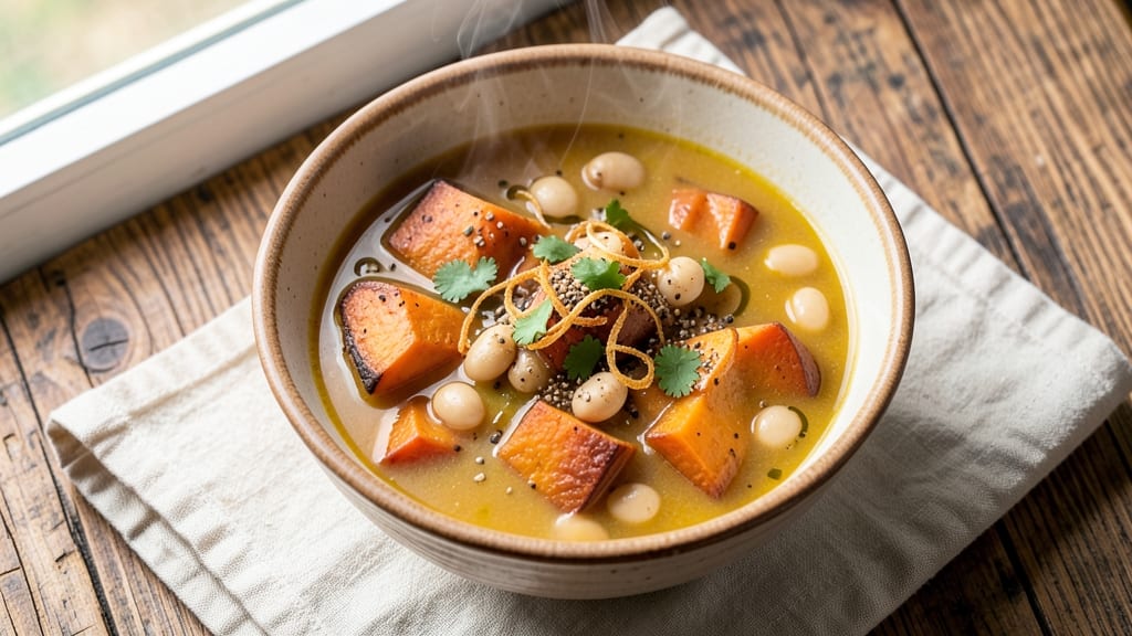 Sweet Potato and Bean Soup Recipe: Smoky-Spiced Depth With Hearty Texture