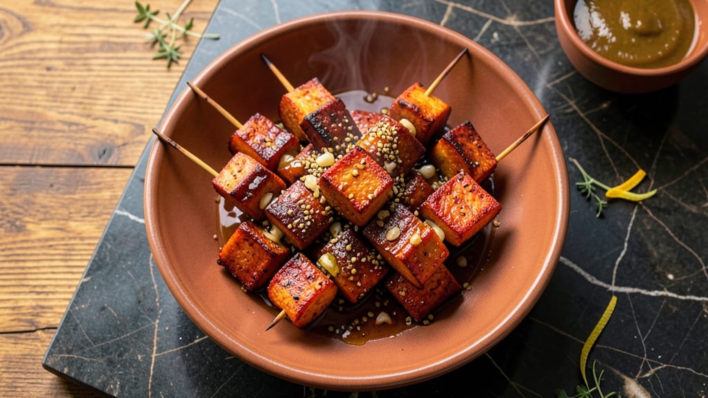 Sweet Potato Kebabs Recipe: Charred Sweetness With Smoky Grill Flavor