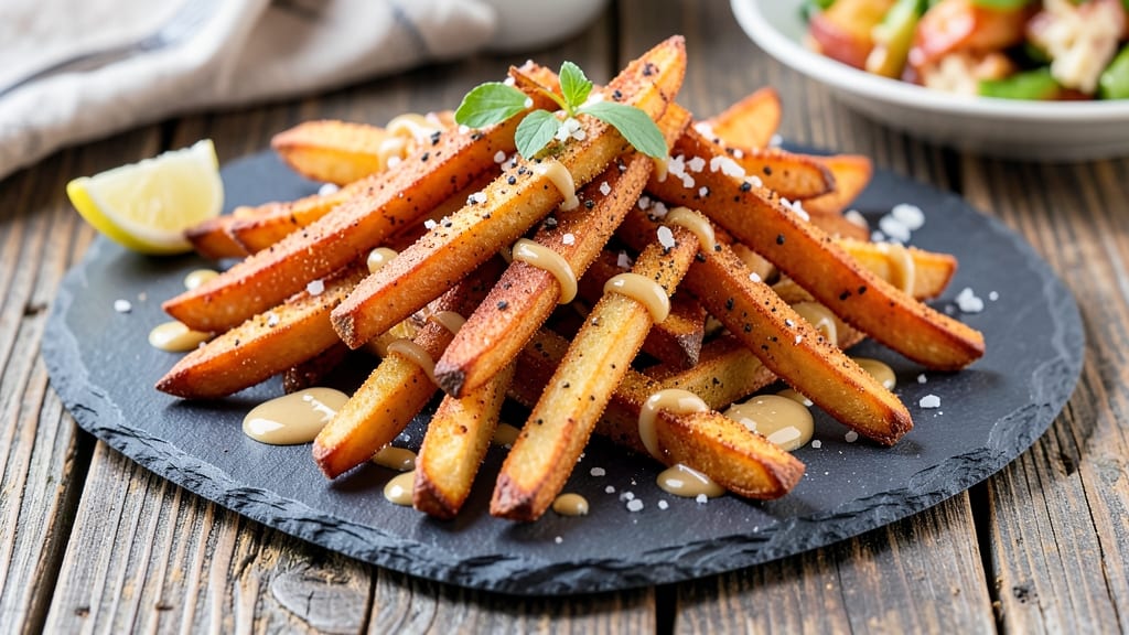 Wingstop Sweet Potato Fries Recipe: Smoky Paprika Crunch Over Creamy Mustard Bliss