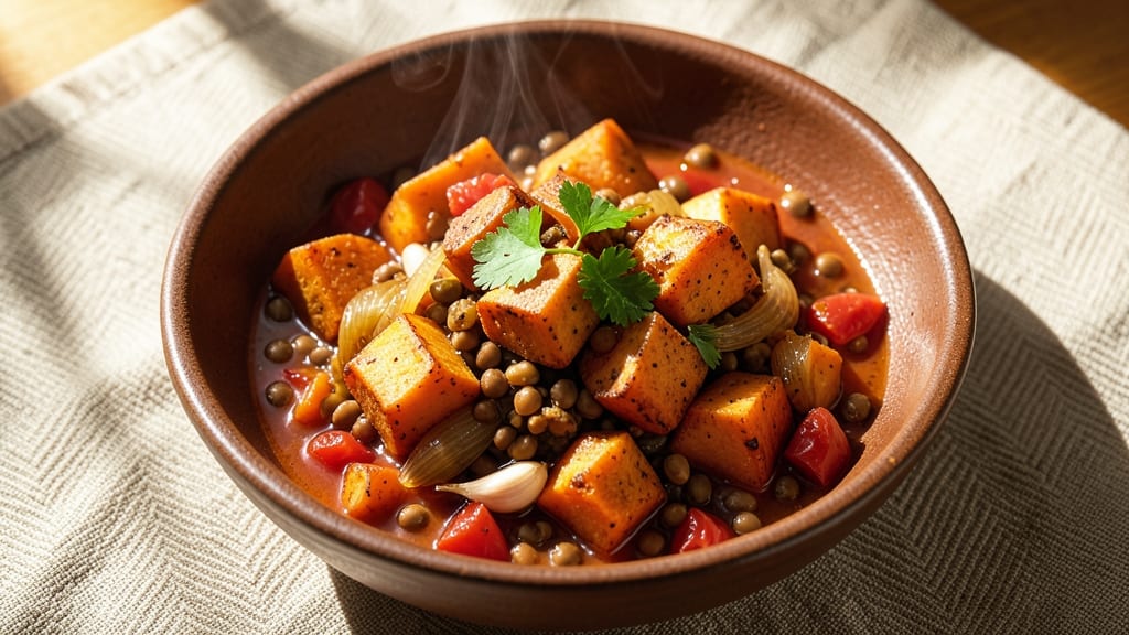 Sweet Potato Lentil Stew Recipe: Hearty Protein-Packed Bowl in One Pot