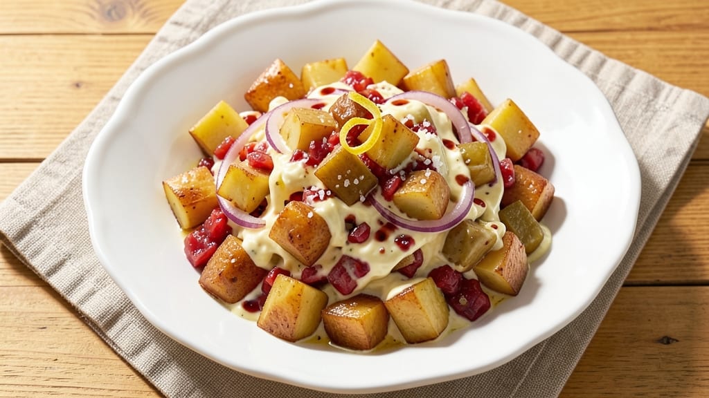 Bermuda Potato Salad Recipe: Sweet Pickle Relish and Mustard Tang