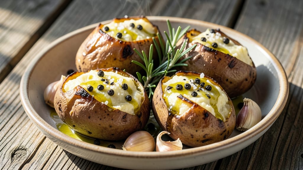 Baked Potato Recipe With Olive Oil: Crispy Skin, Fluffy Heart in 45 Minutes