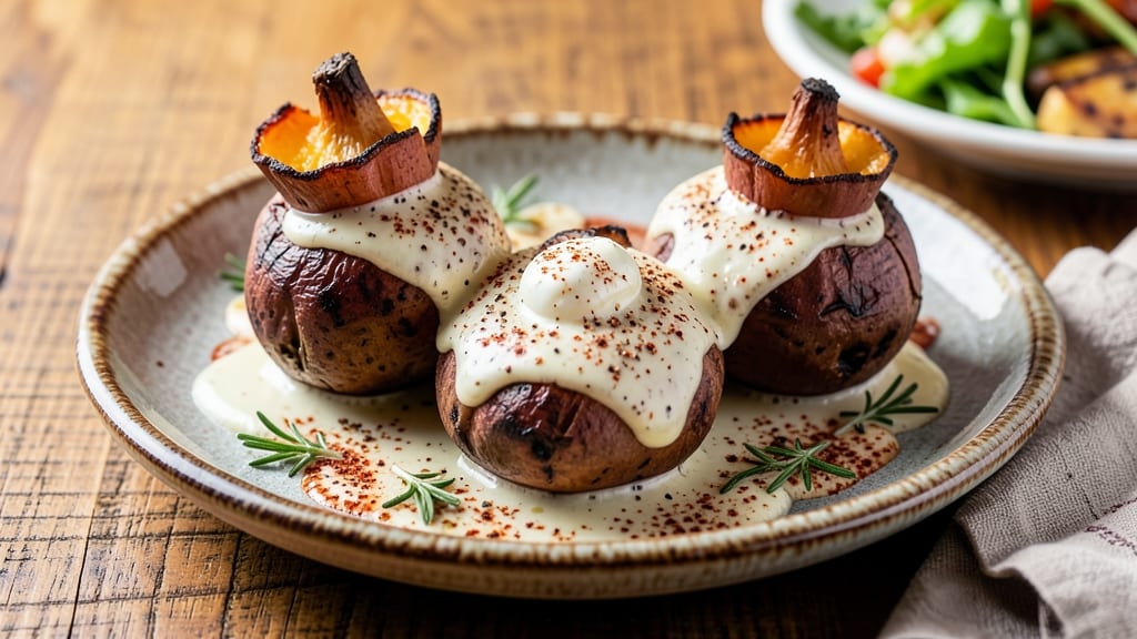 Ben Yagi's Sweet Potato Recipe: Nutmeg-Kissed Crispy Crown Over Creamy Mashed Bliss