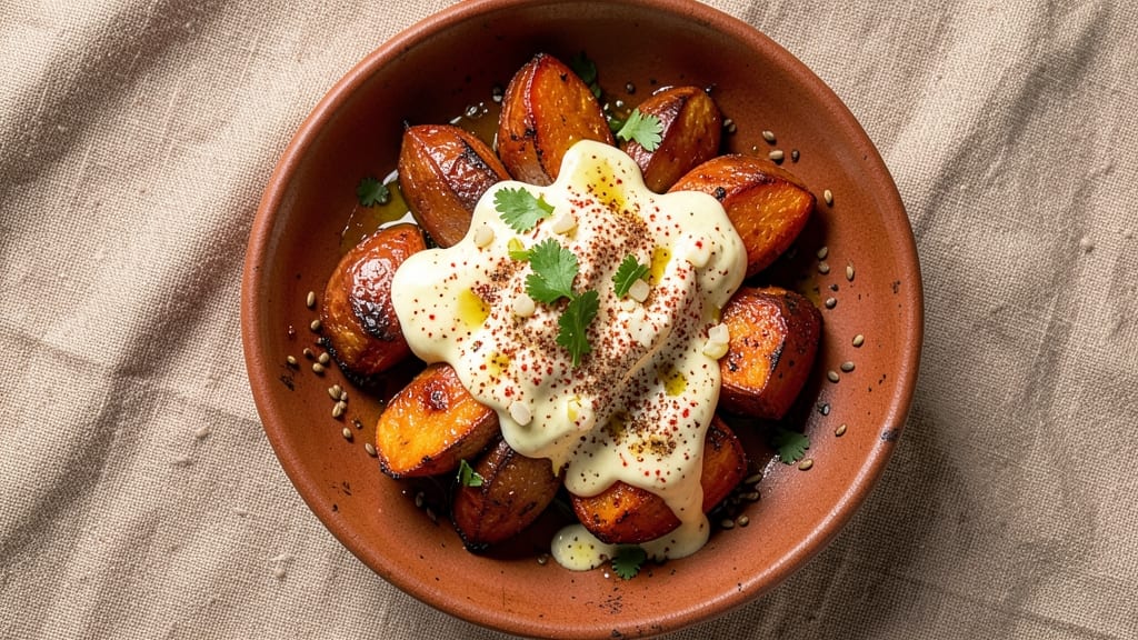 Tandoori Sweet Potato Recipe: Charred and Smoky Spice Bomb