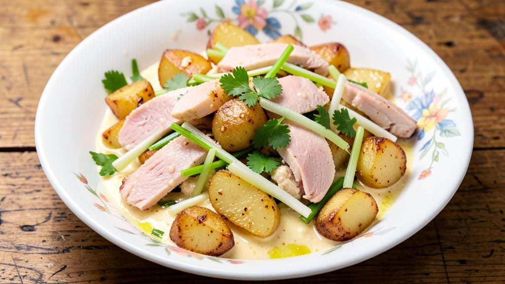 Chicken Potato Salad Recipe Panlasang Pinoy: Crispy Celery Crown Over Tangy Vinegar Bliss