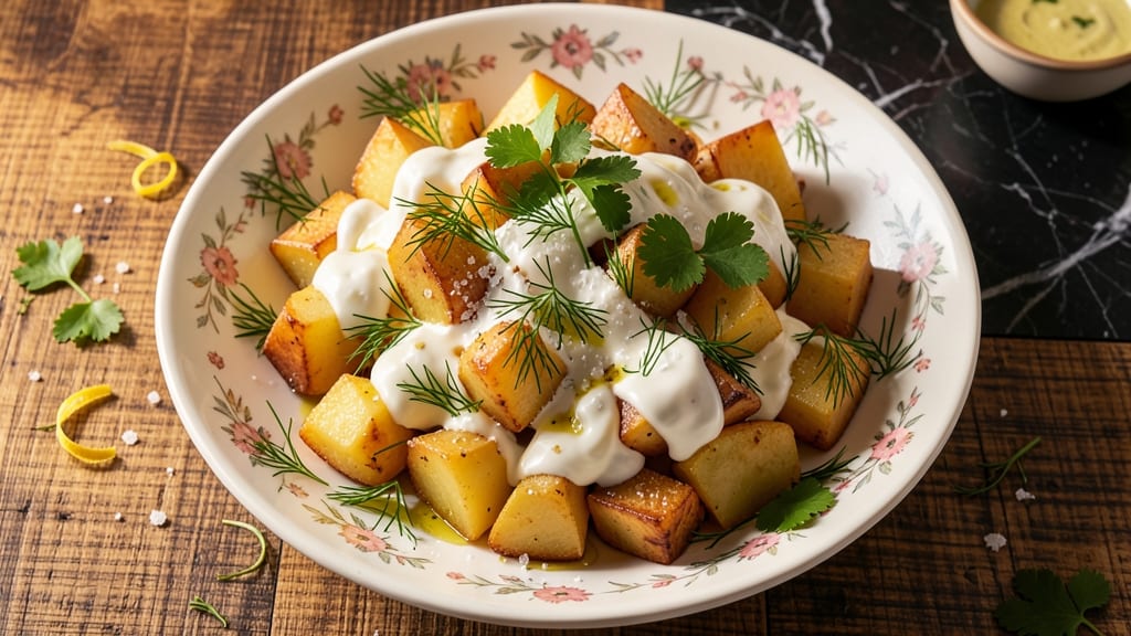Dill Potato Salad Recipe No Mayo: Bright Herb Crunch Without Heavy Dressing