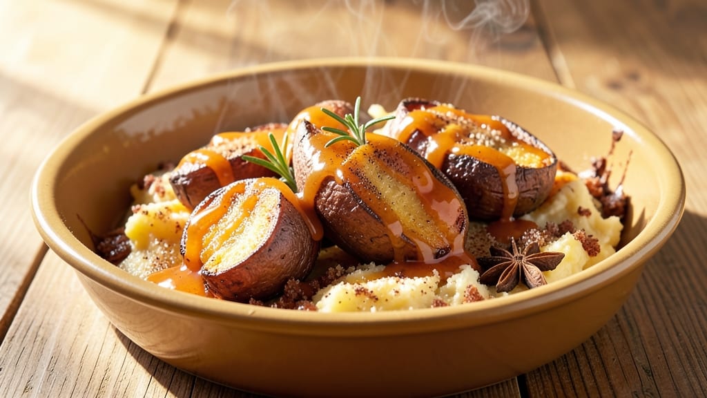 Sweet Potato Orange Juice Brown Sugar Recipe: Spiced Roast with Caramelized Glaze