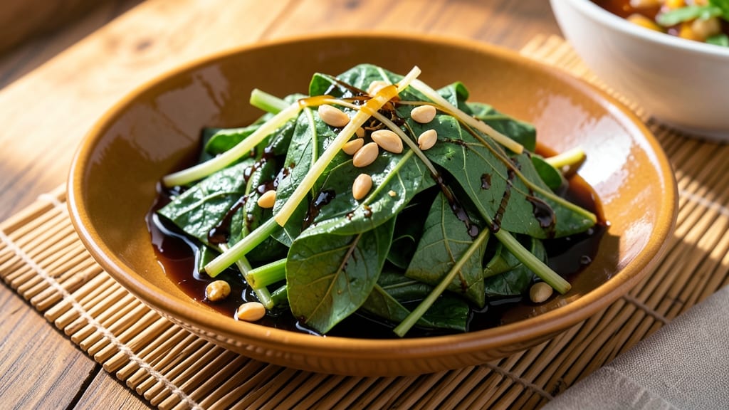 Sweet Potato Leaves Chinese Recipe: Crisp-Tender Stir-Fry with Garlic and Ginger