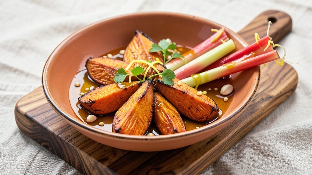 Sweet Potato and Celery Recipe: Honey-Glazed Crunch Meets Savory Roast