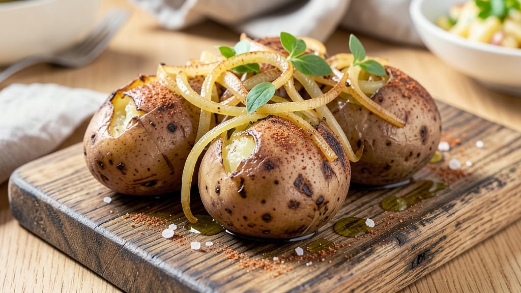Vegan Potato and Onion Recipe: Crispy-Topped Comfort in 30 Minutes