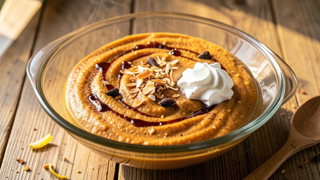 Belizean Sweet Potato Pudding Recipe: Spiced Coconut Crunch Over Velvety Filling