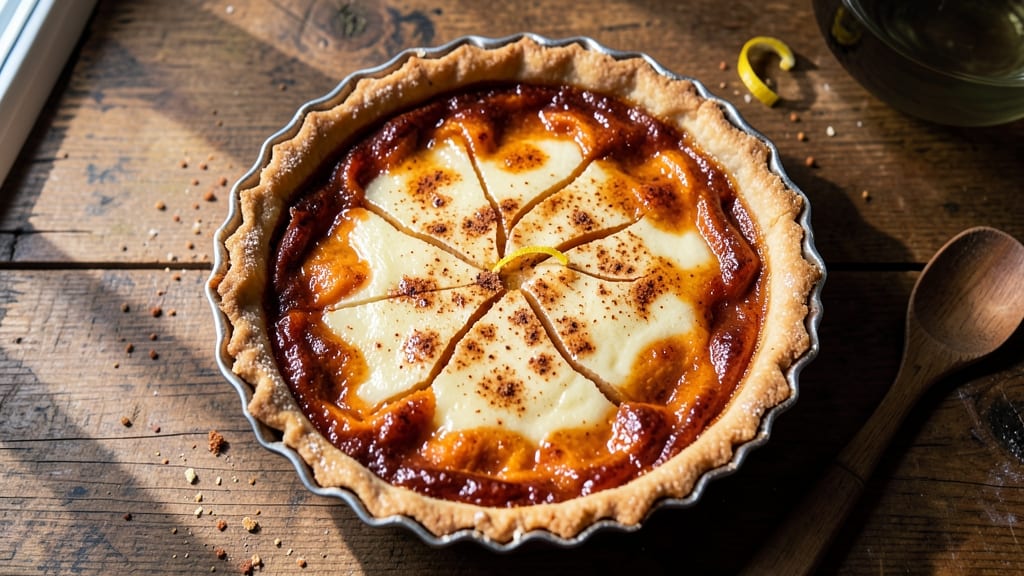 Sweet Potato Pie Recipe Please: Spiced Roast Heart With Crispy Celery Crown