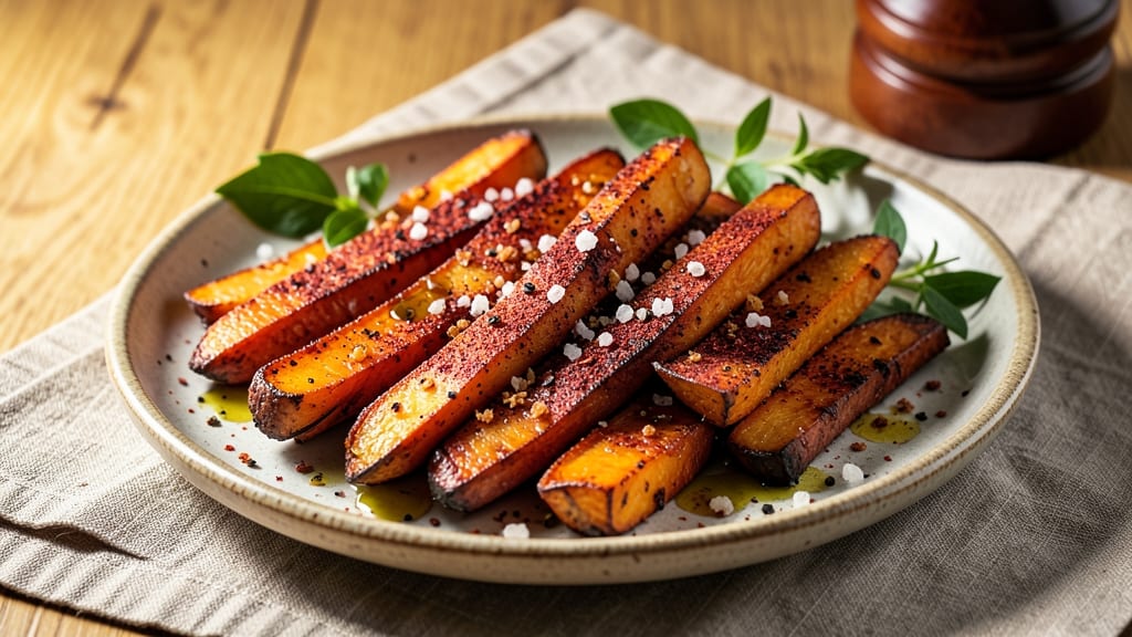 Sweet Potato Spears Recipe: Charred Edges and Caramelized Sweetness