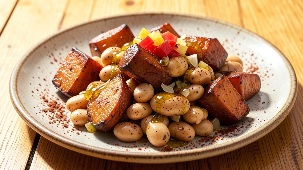 Sweet Potato Butter Bean Recipe: Roasted Sweetness Meets Hearty Protein