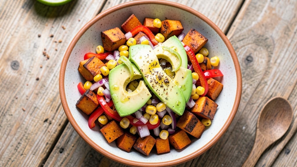 Southwest Sweet Potato Salad Recipe: Smoky Chipotle and Corn Crunch in 25 Minutes