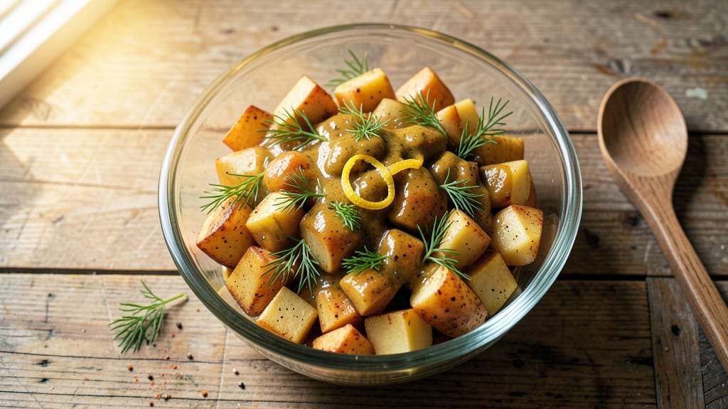 Alton Brown's Potato Salad Recipe: Mayo-Free Mustard Vinaigrette Magic