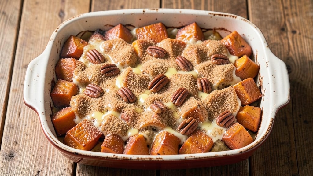 Sweet Potato Casserole Recipe With Measurements: Crispy Celery Crown Over Nutty Spiced Roast